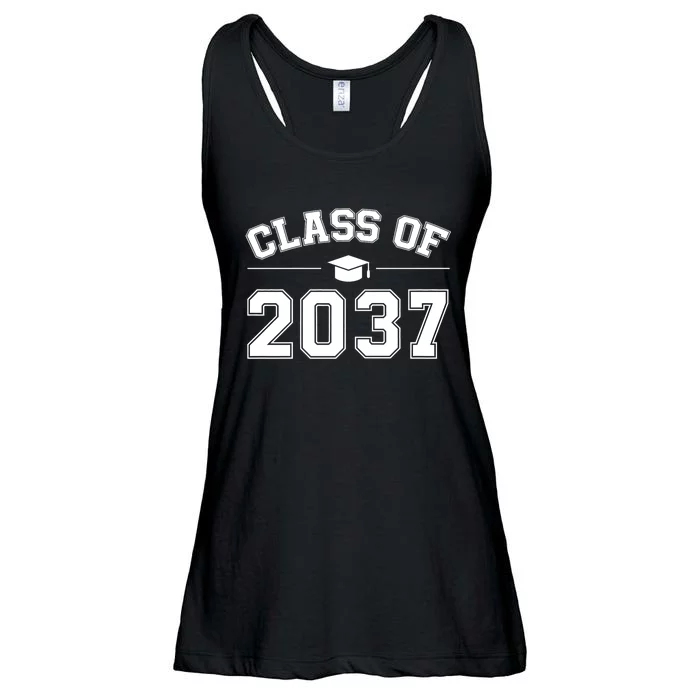 Class Of 2037 Grow With Me Ladies Essential Flowy Tank