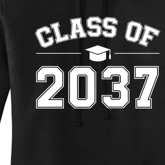 Class Of 2037 Grow With Me Women's Pullover Hoodie