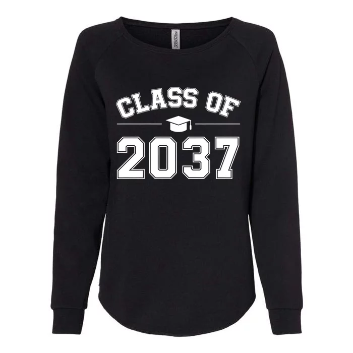 Class Of 2037 Grow With Me Womens California Wash Sweatshirt