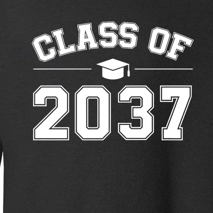 Class Of 2037 Grow With Me Toddler Sweatshirt