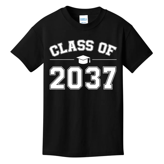 Class Of 2037 Grow With Me Kids T-Shirt