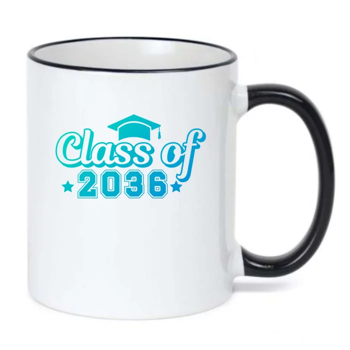 Class Of 2036 Grow With Me Gift First Day Of Kindergarten Gift Black Color Changing Mug