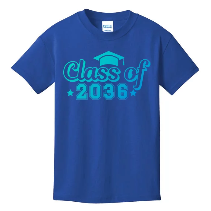 Class Of 2036 Grow With Me Gift First Day Of Kindergarten Gift Kids T-Shirt