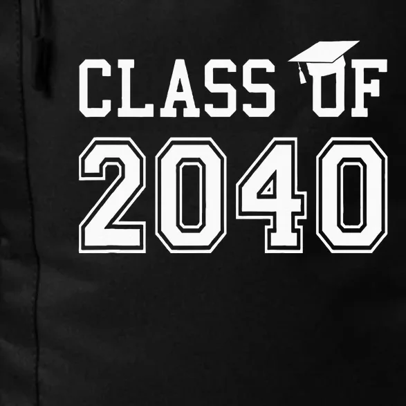 Class Of 2040 Graduation Hat Gift Future School Graduate Daily Commute Backpack