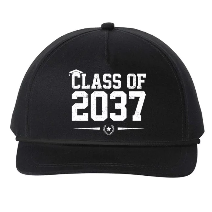 Class Of 2037 Grow With Me Snapback Five-Panel Rope Hat