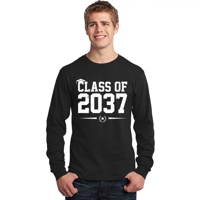 Class Of 2037 Grow With Me Tall Long Sleeve T-Shirt