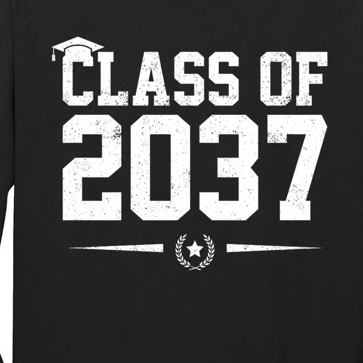 Class Of 2037 Grow With Me Tall Long Sleeve T-Shirt