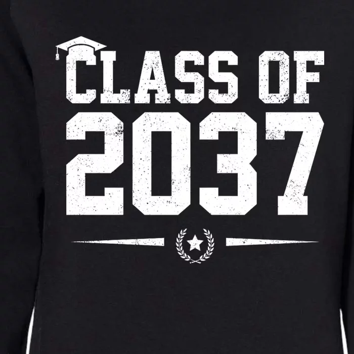 Class Of 2037 Grow With Me Womens California Wash Sweatshirt