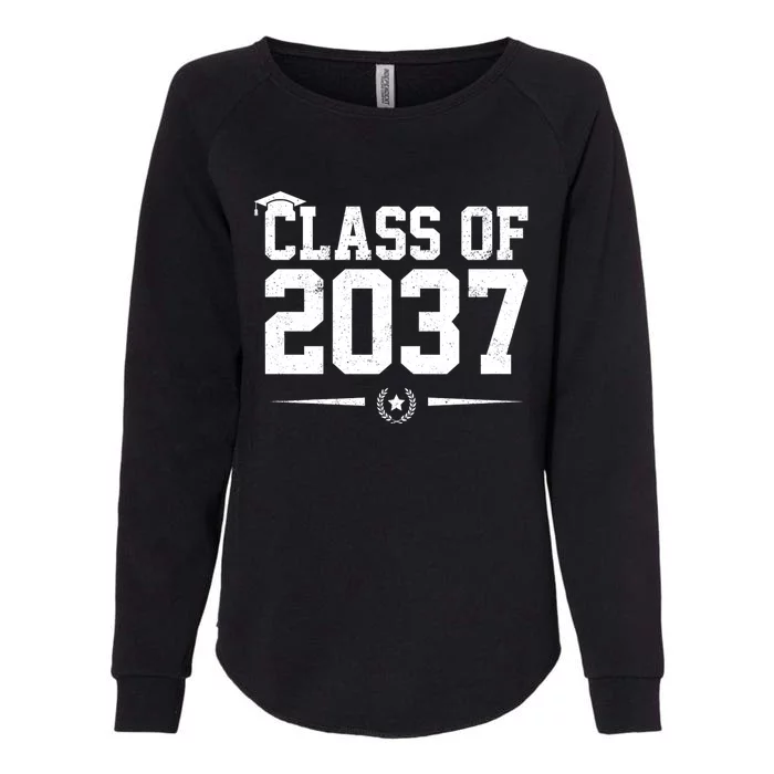 Class Of 2037 Grow With Me Womens California Wash Sweatshirt