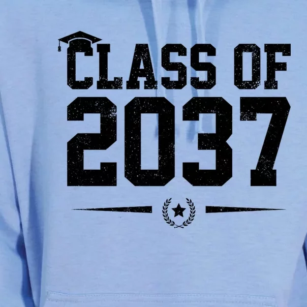 Class Of 2037 Grow With Me Unisex Surf Hoodie