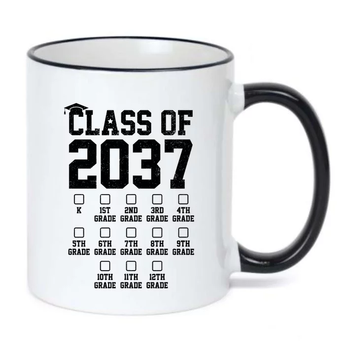 Class Of 2037 Grow With Me Black Color Changing Mug