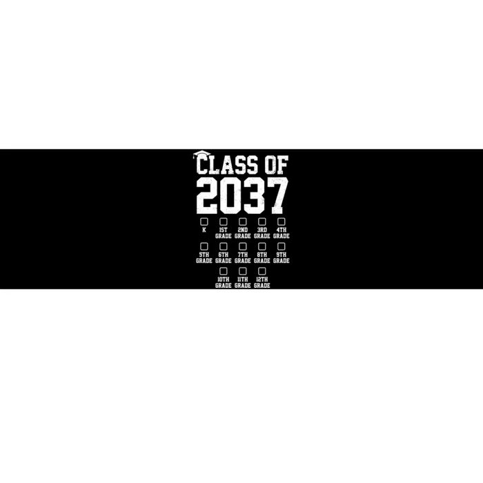 Class Of 2037 Grow With Me Bumper Sticker