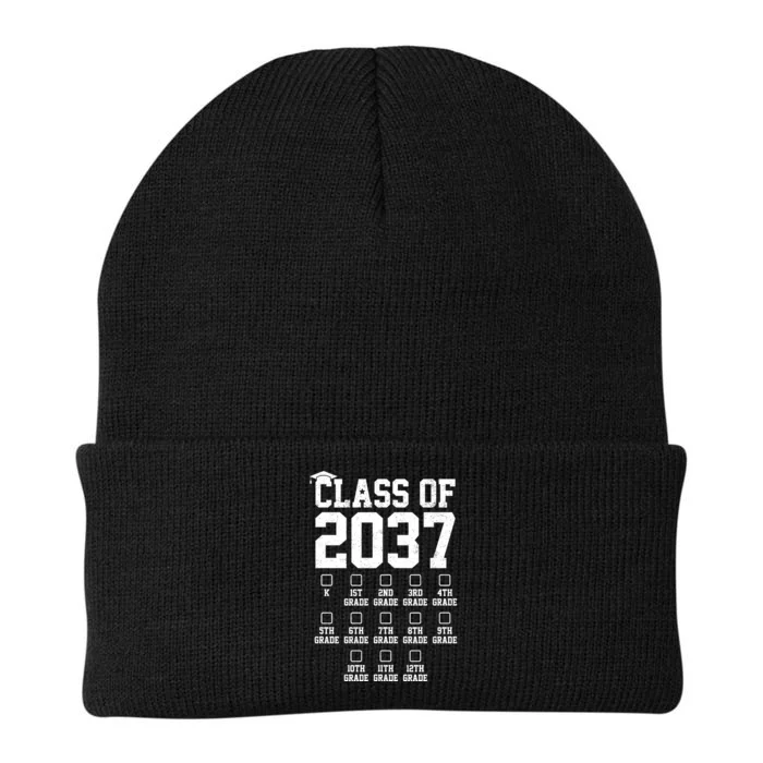 Class Of 2037 Grow With Me Knit Cap Winter Beanie