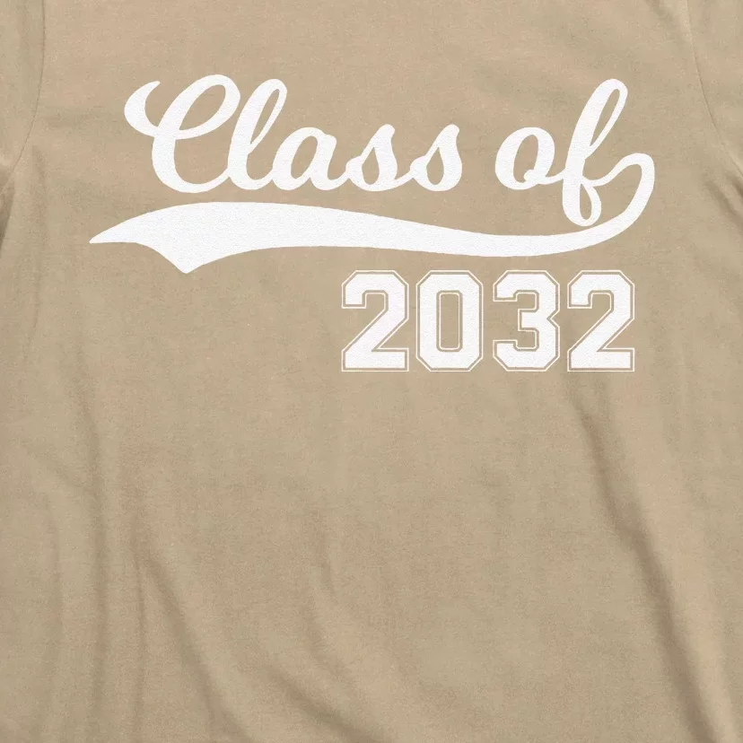 Class Of 2032 Grow With Me Funny First Day Of School T-Shirt