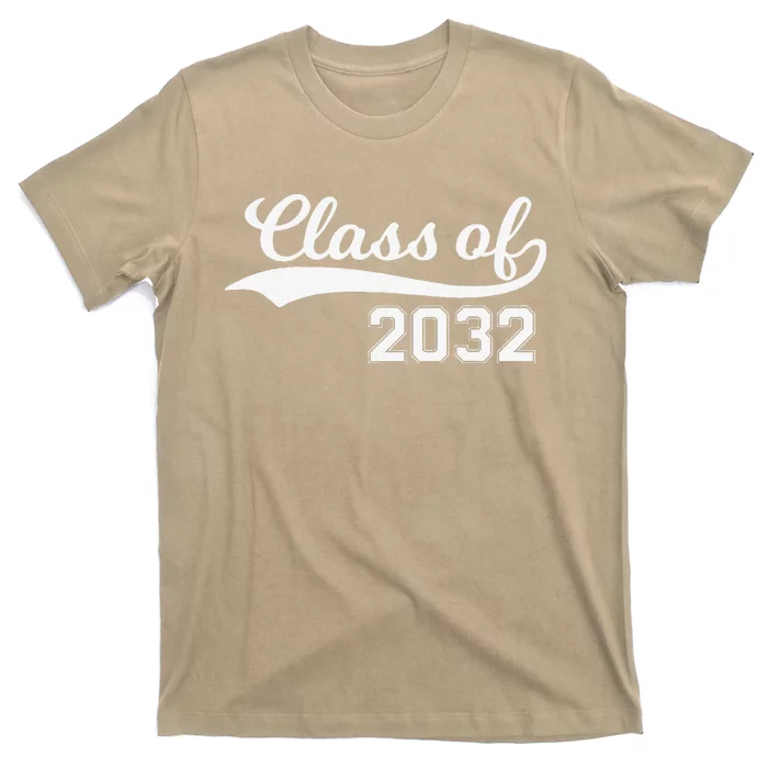 Class Of 2032 Grow With Me Funny First Day Of School T-Shirt