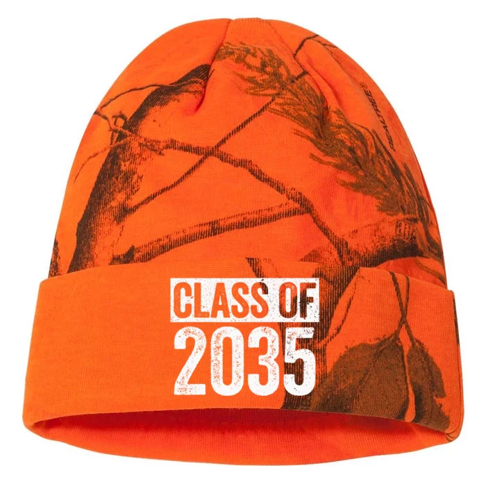 Class Of 2035 Senior 2035 Graduation Kati - 12in Camo Beanie