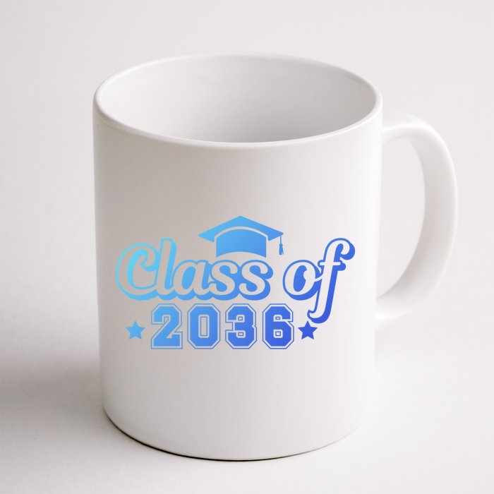 Class Of 2036 Grow With Me Gift First Day Of Kindergarten Gift Front & Back Coffee Mug