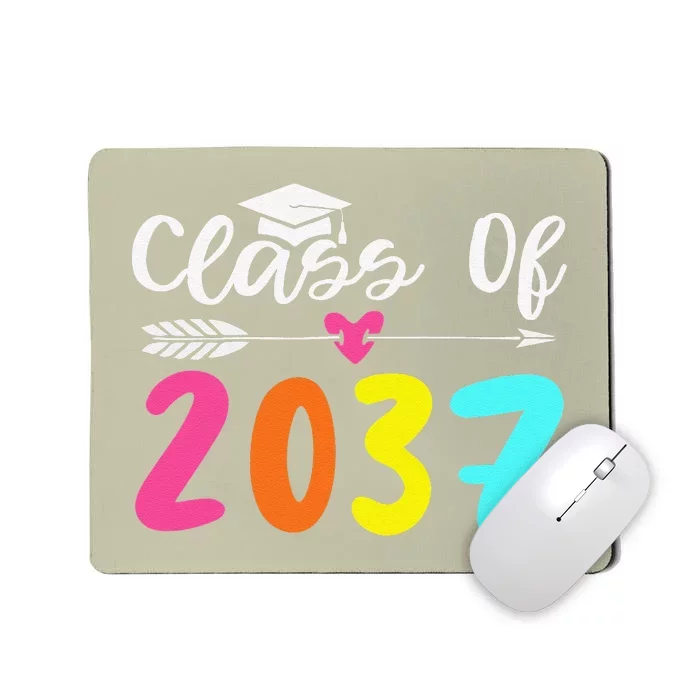 Class Of 2037 Grow With Me Graduation First Day Of School Love Mousepad