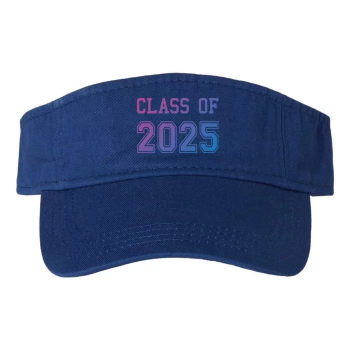 Class Of 2025 Graduation School Future Graduate Cool Gift Valucap Bio-Washed Visor