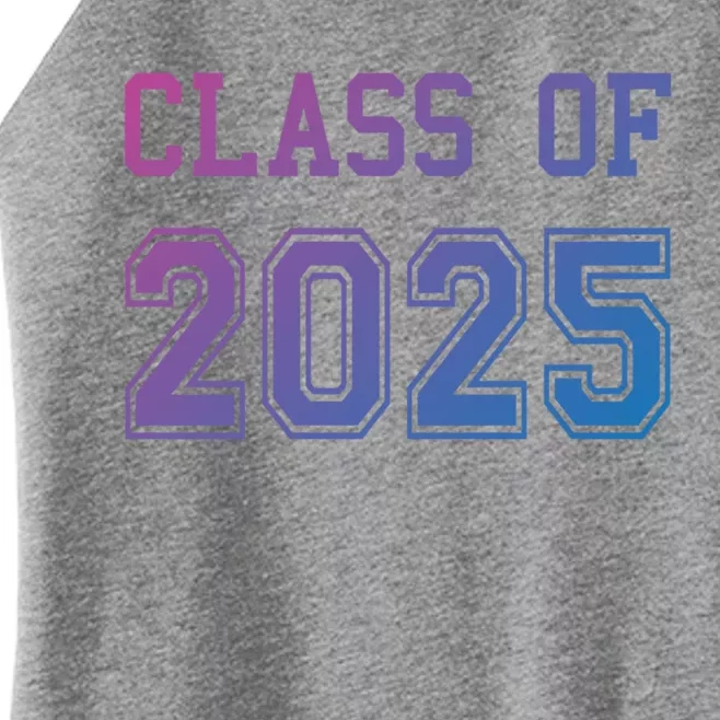 Class Of 2025 Graduation School Future Graduate Cool Gift Women’s Perfect Tri Rocker Tank