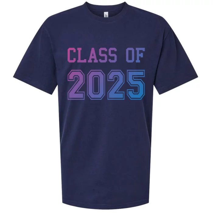 Class Of 2025 Graduation School Future Graduate Cool Gift Sueded Cloud Jersey T-Shirt