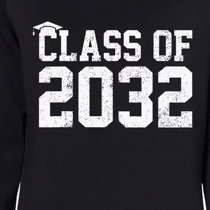 Class Of 2032 Grow With Me Graduation First Day Of School Womens California Wash Sweatshirt