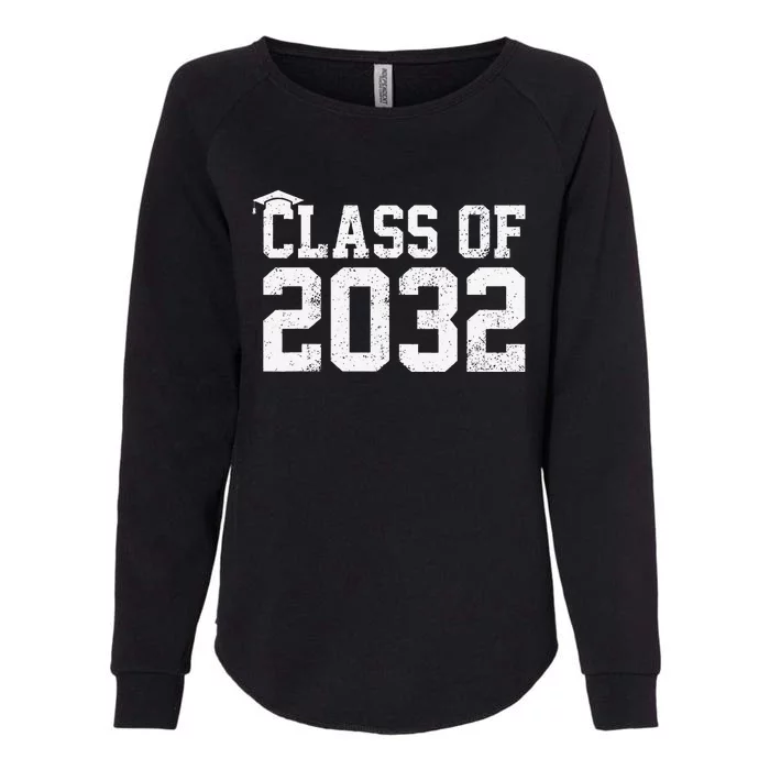 Class Of 2032 Grow With Me Graduation First Day Of School Womens California Wash Sweatshirt