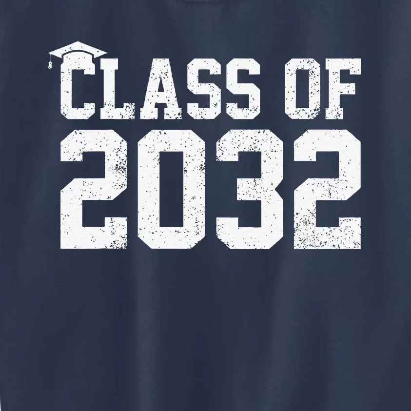 Class Of 2032 Grow With Me Graduation First Day Of School Kids Sweatshirt