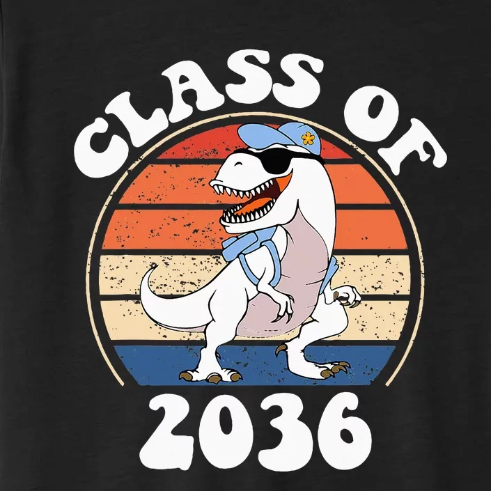 Class Of 2036 Grow With Me Kindergarten First Day Of School ChromaSoft Performance T-Shirt