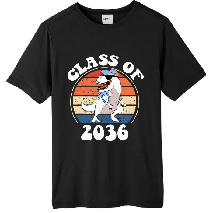 Class Of 2036 Grow With Me Kindergarten First Day Of School ChromaSoft Performance T-Shirt