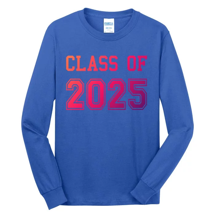 Class Of 2025 Graduation School Future Graduate Cool Gift Tall Long Sleeve T-Shirt