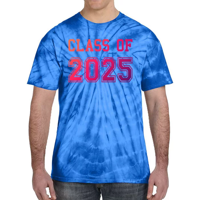 Class Of 2025 Graduation School Future Graduate Cool Gift Tie-Dye T-Shirt