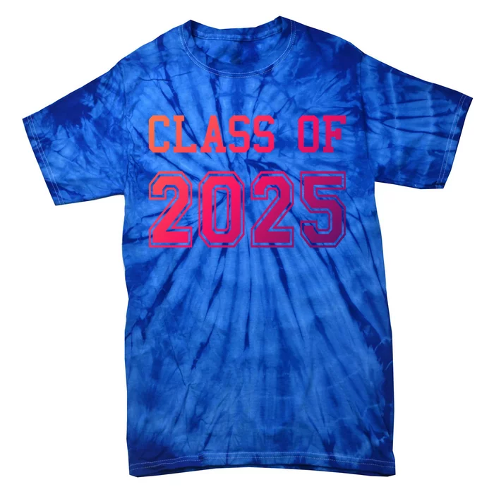 Class Of 2025 Graduation School Future Graduate Cool Gift Tie-Dye T-Shirt