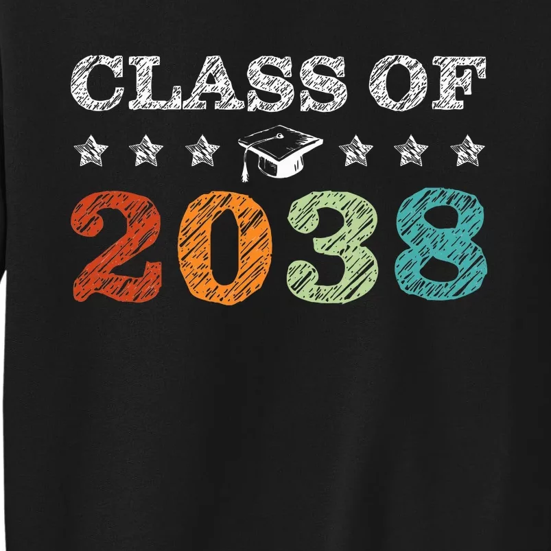 Class Of 2038 Grow With Me First Day School Back To School Sweatshirt