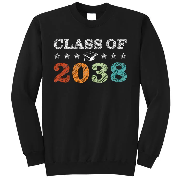 Class Of 2038 Grow With Me First Day School Back To School Sweatshirt