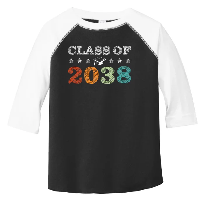 Class Of 2038 Grow With Me First Day School Back To School Toddler Fine Jersey T-Shirt