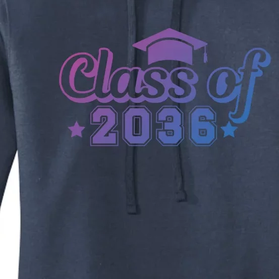 Class Of 2036 Grow With Me Gift First Day Of Kindergarten Gift Women's Pullover Hoodie