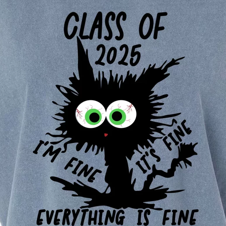 Class Of 2025 Funny Gift Garment-Dyed Women's Muscle Tee