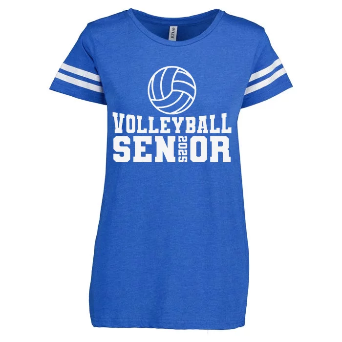 Class Of 2025 Volleyball Senior Night Enza Ladies Jersey Football T-Shirt