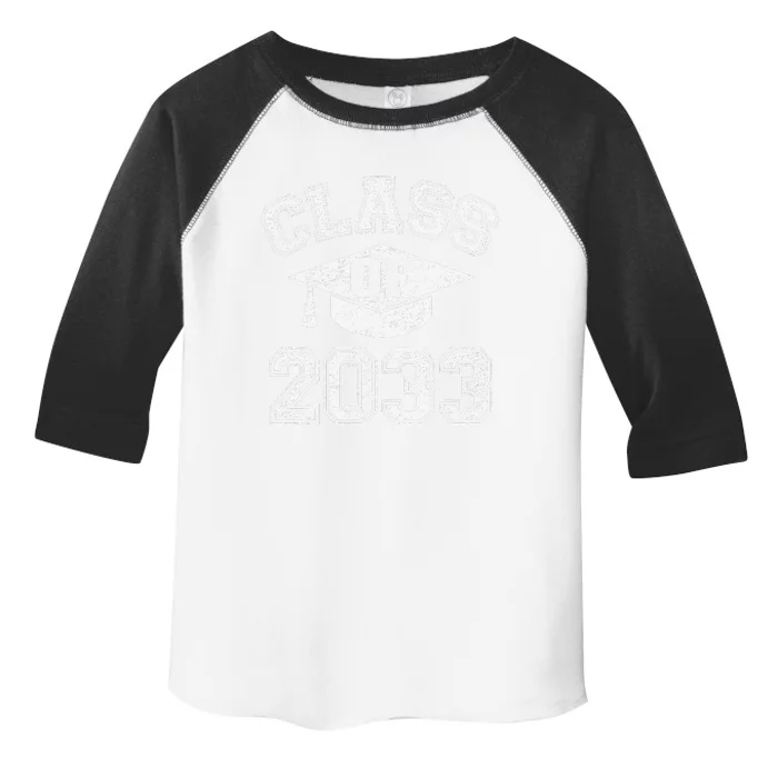 Class Of 2033 Grow With Me First Day Of Kindergarten Gift Toddler Fine Jersey T-Shirt