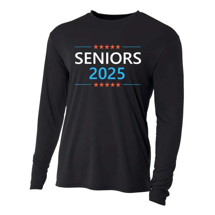 Class Of 2025 Senior Back To School Graduation 25 Graduate Cooling Performance Long Sleeve Crew