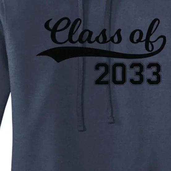 Class Of 2033 Grow With Me First Day Of School Women's Pullover Hoodie