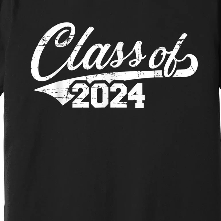 Class Of 2024 Happy 100th Day Of School Premium T-Shirt