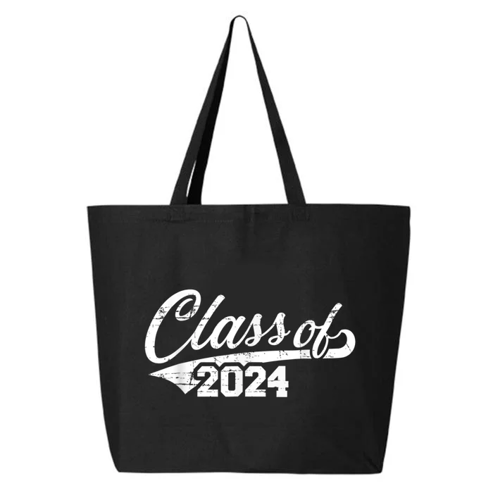 Class Of 2024 Happy 100th Day Of School 25L Jumbo Tote