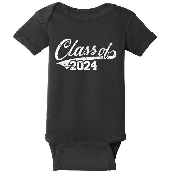 Class Of 2024 Happy 100th Day Of School Baby Bodysuit