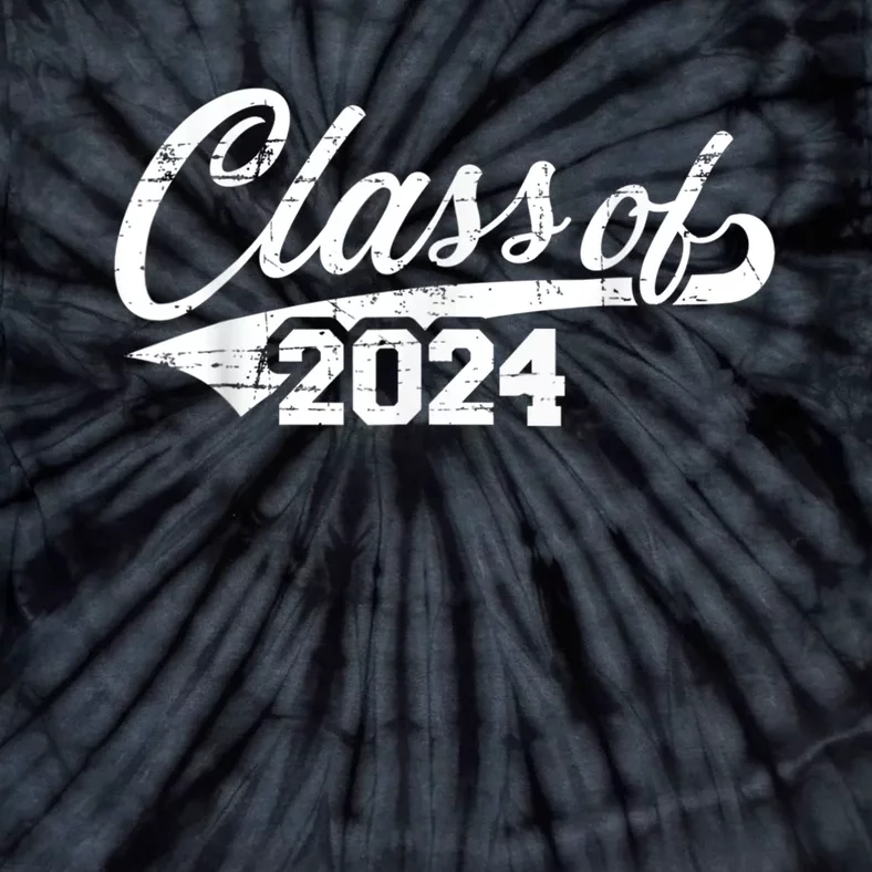 Class Of 2024 Happy 100th Day Of School Tie-Dye T-Shirt