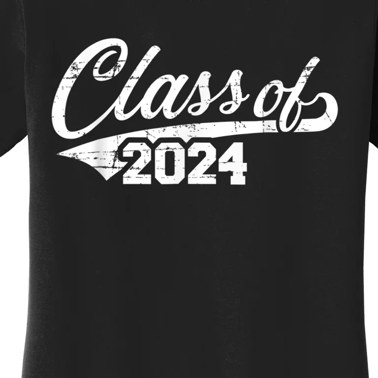 Class Of 2024 Happy 100th Day Of School Women's T-Shirt