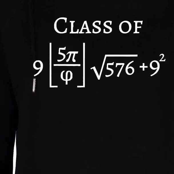 Class Of 2025 Funny Math Pi Freshman Graduation Gift Womens Funnel Neck Pullover Hood