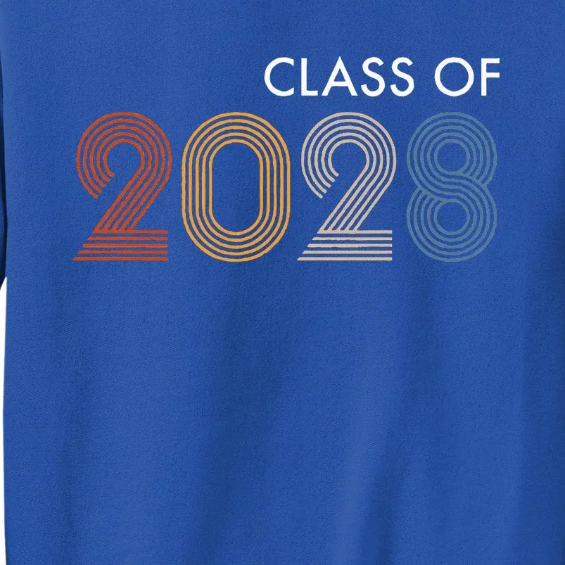 Class Of 2028 College University High School Future Graduate Tall Sweatshirt