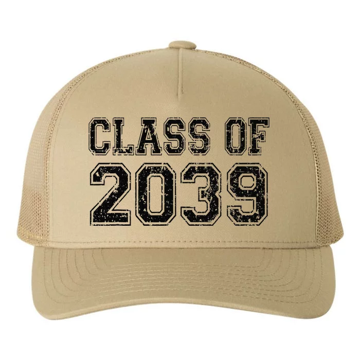 Class Of 2039 Grow With Me Graduation Vintage Yupoong Adult 5-Panel Trucker Hat